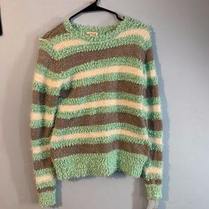 Girls Cat & Jack Sweater Size XL Colors Teal White